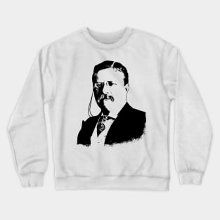 Theodore Roosevelt Portrait Crewneck Sweatshirt